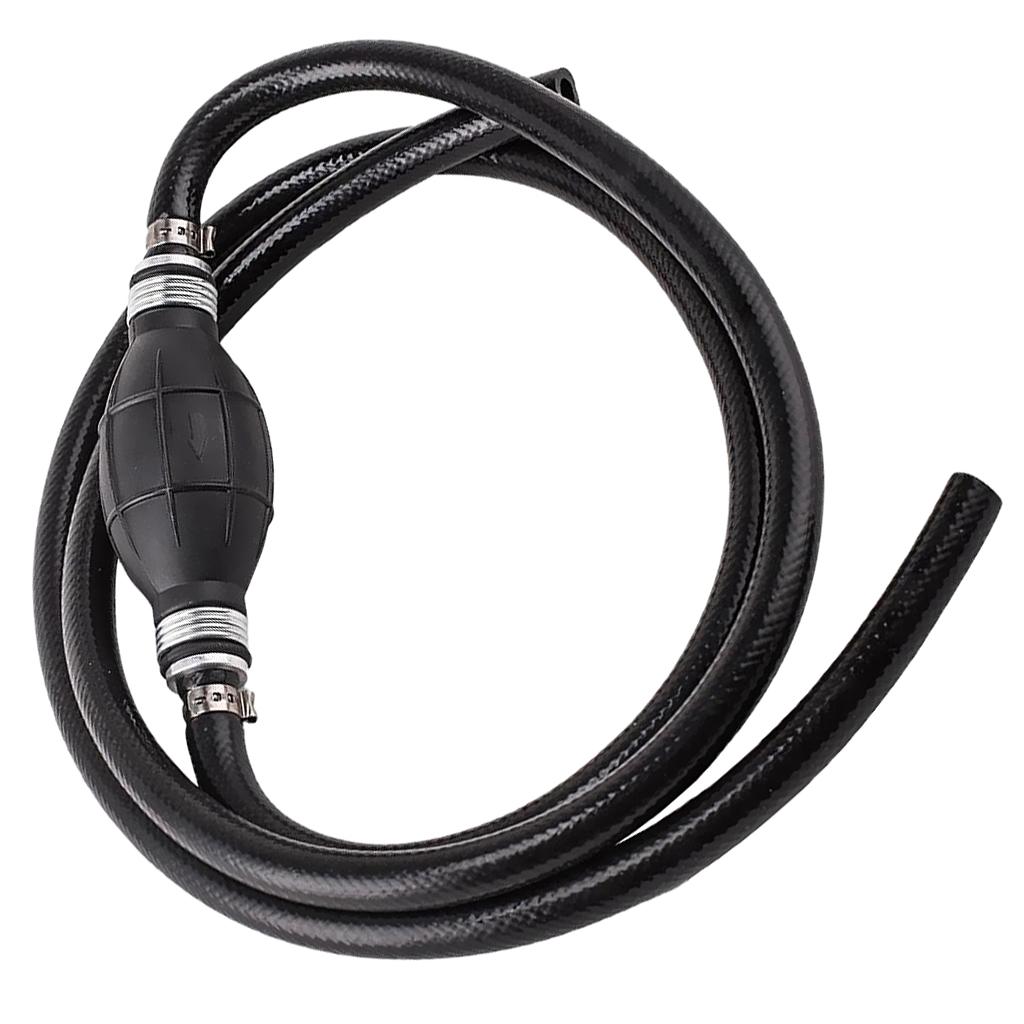 8mm 5/16" Braided Marine Fuel Line Hose Outboard Primer Bulb