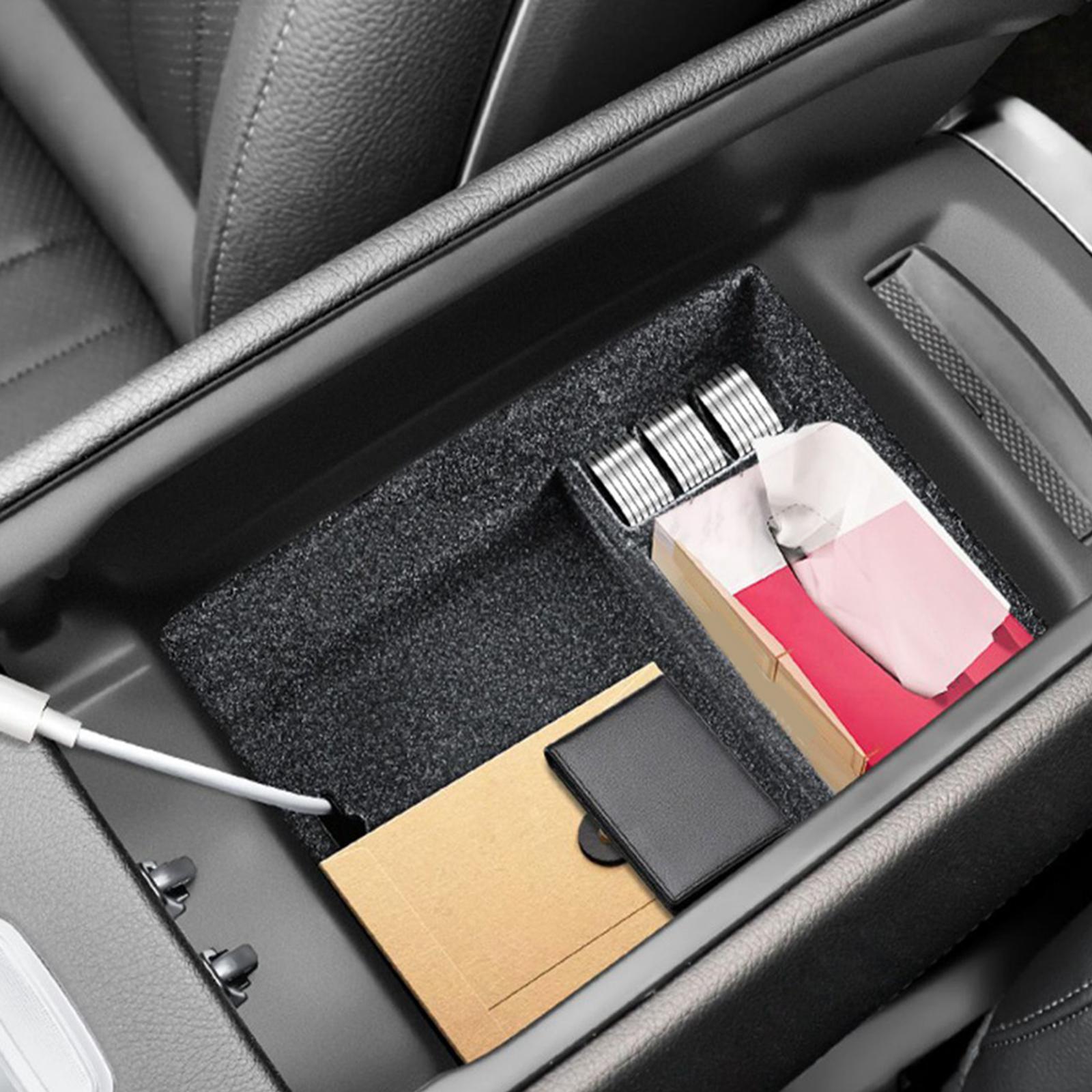 Center Console Armrest Storage Box Car Premium Holder for Mercedes