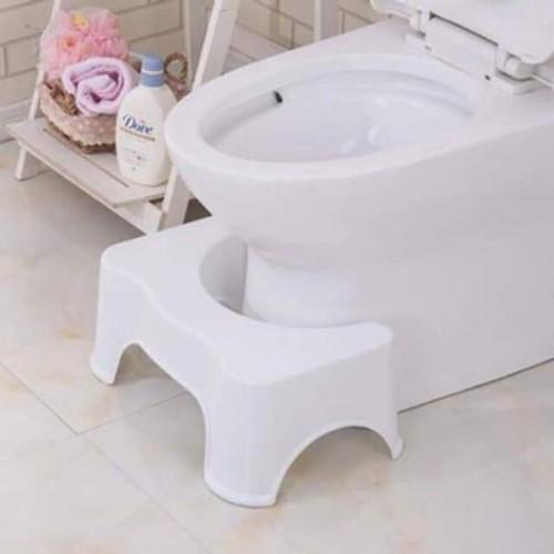 [ COMBO TIẾT KIỆM ] Bệ Thu Nhỏ Bồn Cầu Hình Ếch Có Tay Vịn + Ghế Kê Chân Toilet Chống Táo Bón Và Các Bệnh Về Đường Tiêu Hóa Cho Trẻ Nhỏ Và Người Già - Tặng 1 gấu bông mini - xanh dương - Hàng Chất Lượng