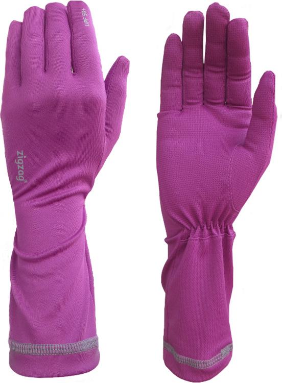 Găng tay nữ chống nắng UPF50+ tím Zigzag GLV00308