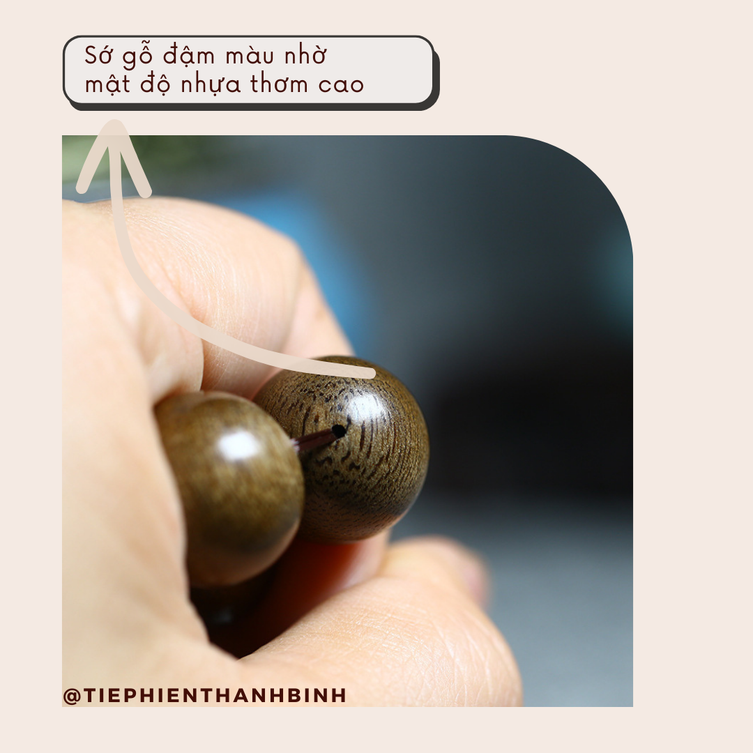 Chuỗi 108 Hạt Trầm Hương Brunei 6mm/8mm Malas Thiền Thơm Tự Nhiên Thích Hợp Đeo Hàng Ngày