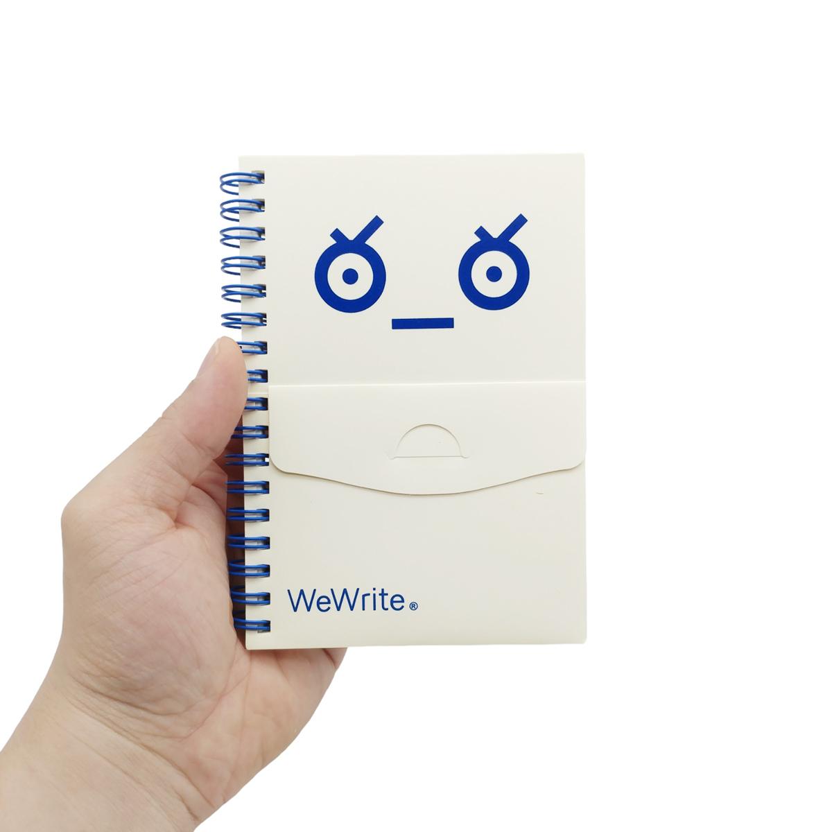 Sổ Lò Xo Read me A6 - Kẻ Ngang - 70 Trang 80gsm - WeWrite 42378 - Màu Xanh Dương