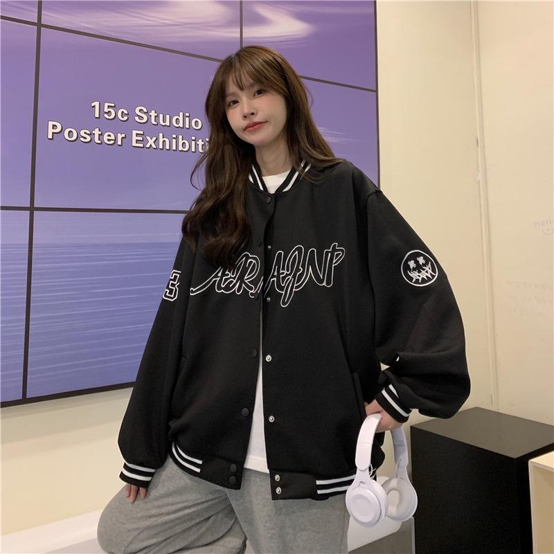 Áo khoác nữ nam bomber unisex gió jacket dù 2 lớp cúc bấm form rộng local brand ulzzang phong cách hàn quốc đep ARAFNP