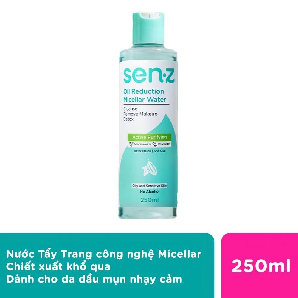 Nước Tẩy Trang SenZ Oil Reduction Khổ Qua Dành Cho Da Dầu Mụn 250ml