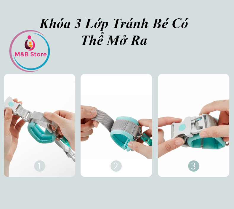 Dây An Toàn Tránh Lạc Bé - KUB