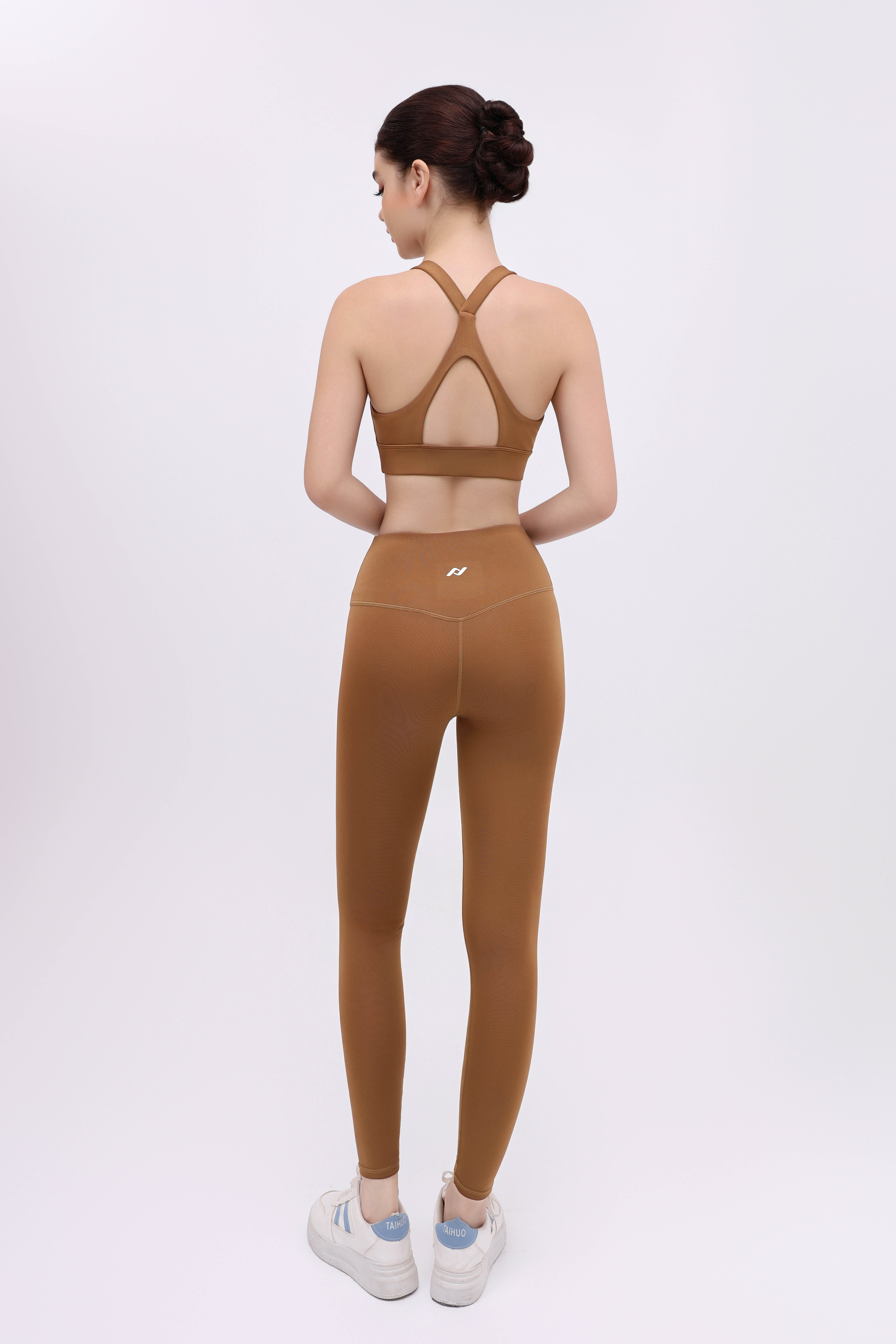 Set đồ thể thao Nữ tập Gym Yoga Pilates FANFIT FFSET011 - Áo bra FFSB004, Quần legging FFLG002