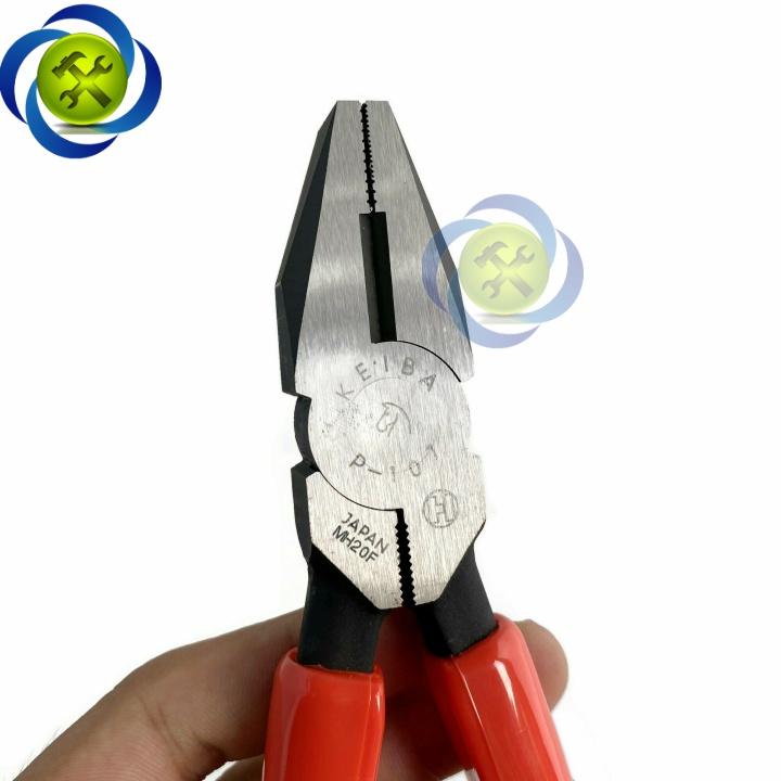 Kìm điện Keiba PH-107 Nhật Bản dài 175mm cán đỏ