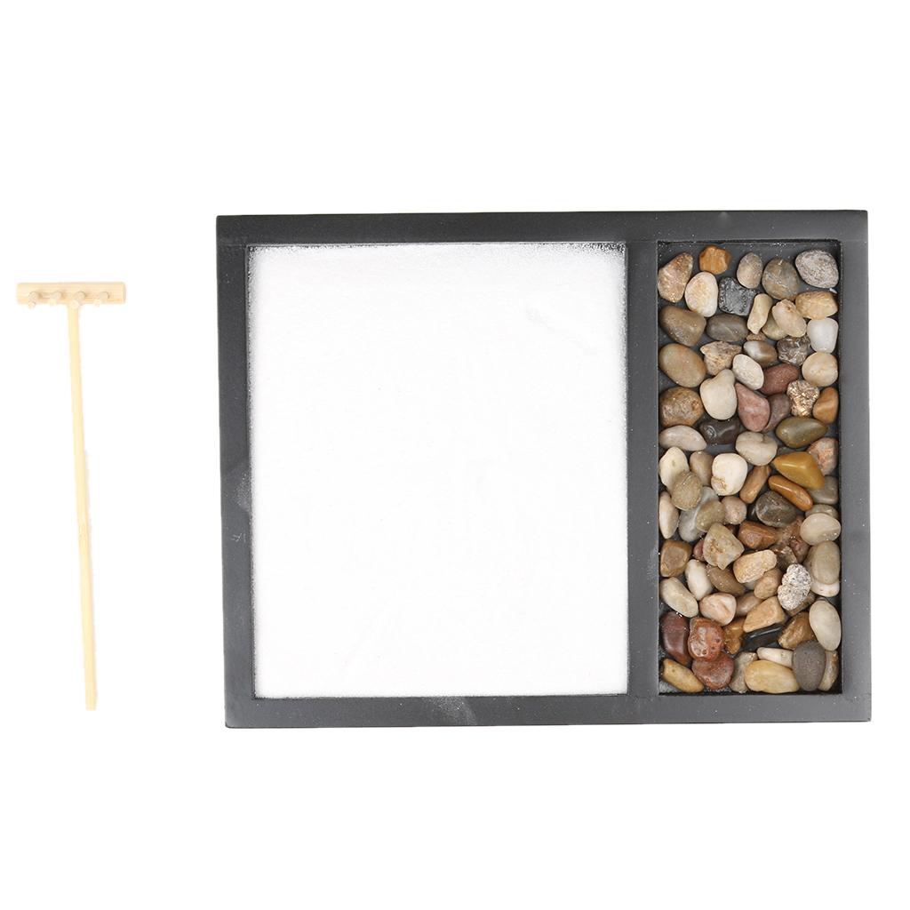 Japanese Zen Garden Sand Rocks Taoist Fengshui Yin Yang - Meditation #3