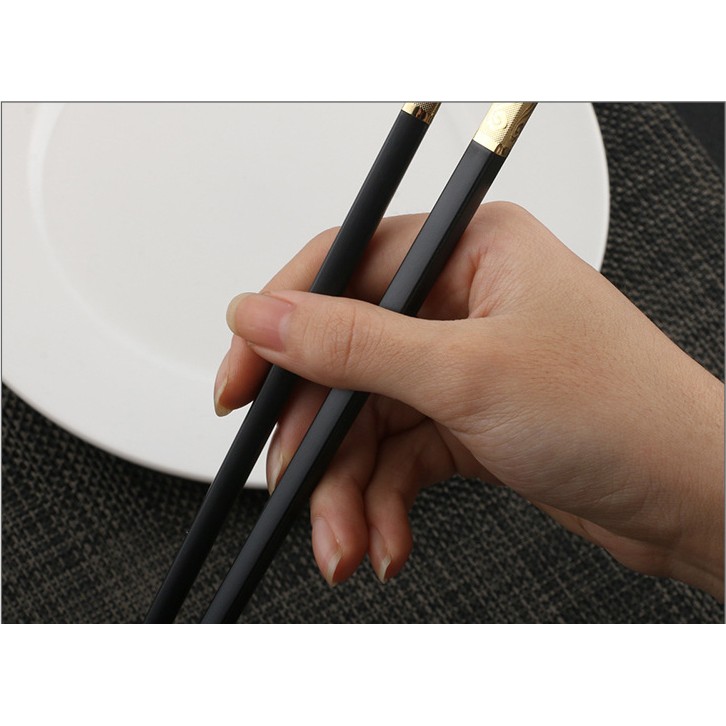 Combo 6 Đôi Đũa Hợp Kim Sang Bền Đẹp Dùng Mãi Không Hỏng