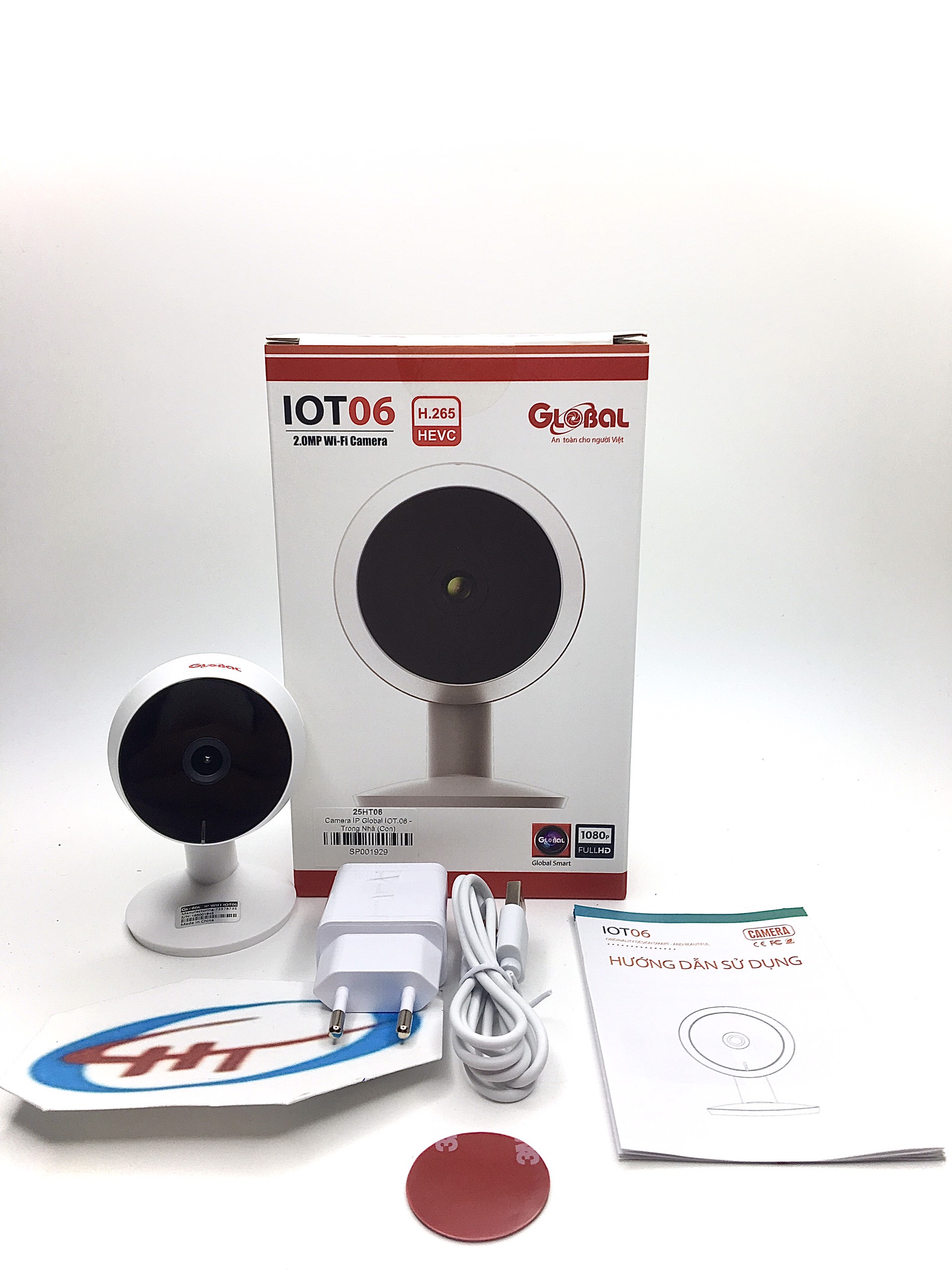 camera ip wifi 2.0MPX GLOBAL, Hàng Chính Hãng