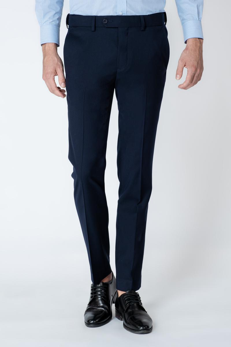 Quần Tây Nam Lưng Thông Minh Form Slim Fit DP23ES04C-EP - NAVY