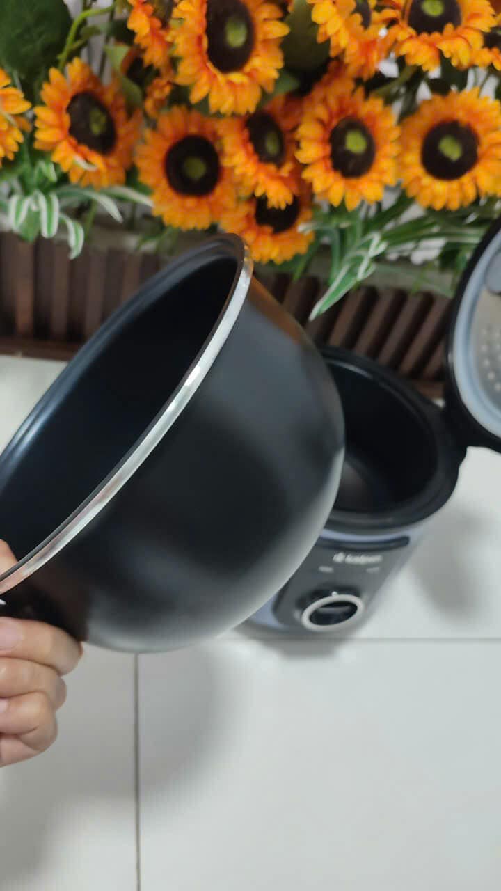 Nồi cơm điện cao cấp Kalpen R8 dung tích 1.2L công suất 500W chuẩn Đức, bảo hành 2 năm - Hàng chính hãng
