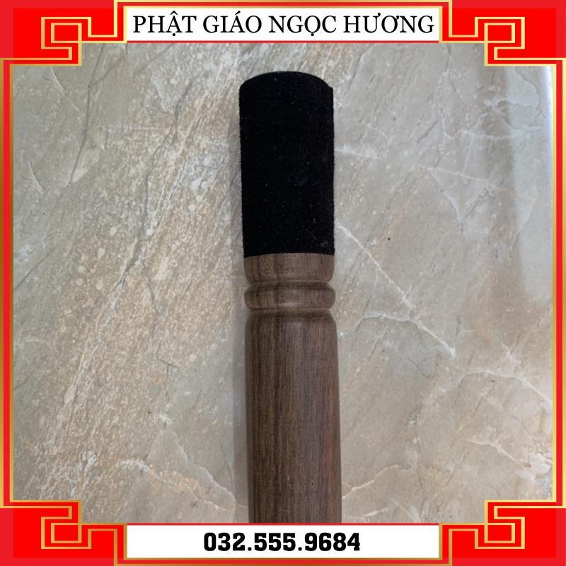 Dùi chuông xoay Nepal - Dùi gỗ bọc da cao cấp - singing bowl