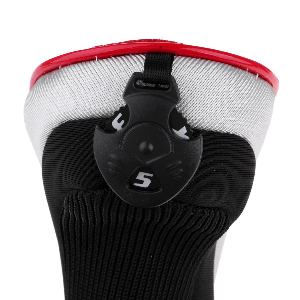 2 Pieces Pro Golf Hybrid Utility Club Headcover Head Cover Gift & No. Tag