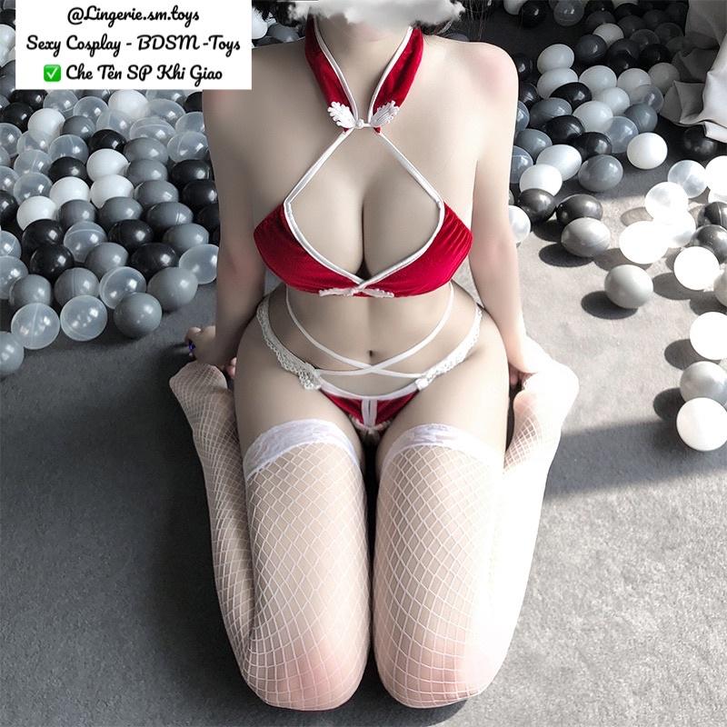 MY9244 - Nội Y Nỉ Mỏng Phong Cách Trung Hoa - Dây Chéo Điểm Nhấn Gợi Cảm - Cosplay Sexy