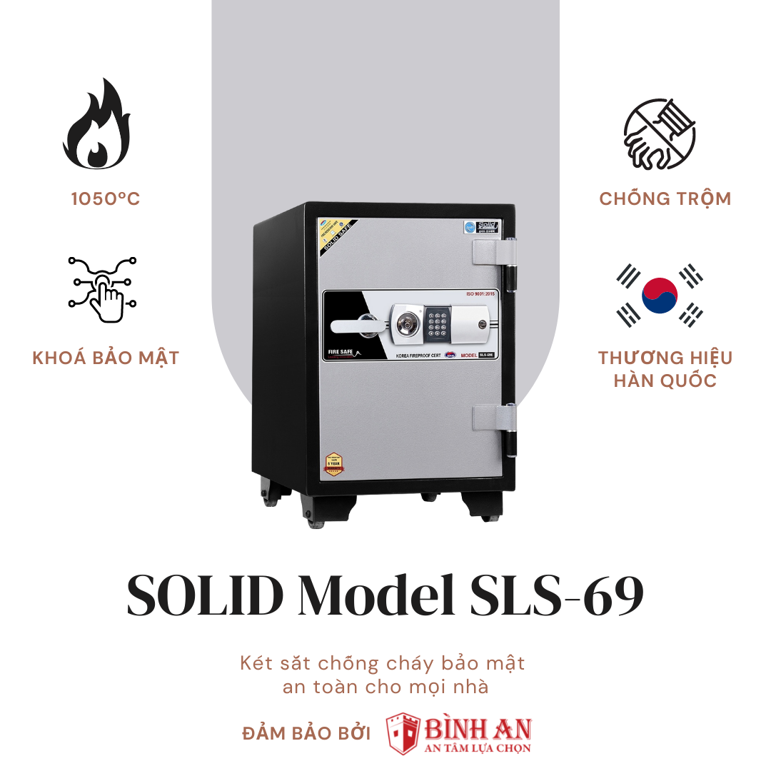 Két Sắt Hàn Quốc Solid SLS-69E (135kg)