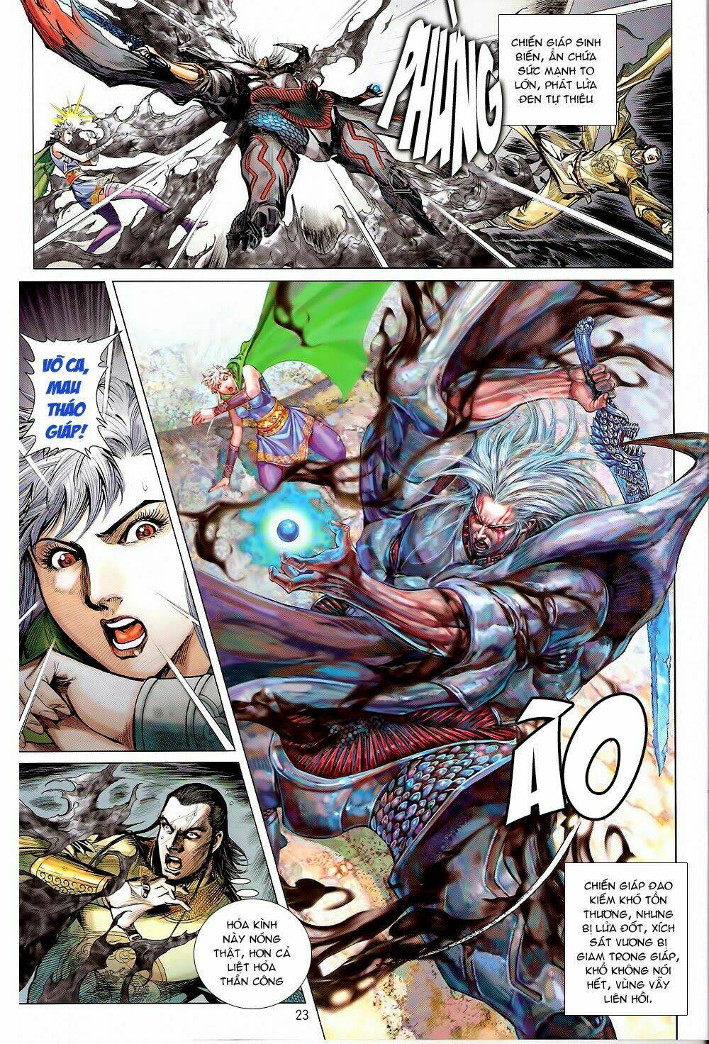 thiết tướng tung hoành (cựu tác) chapter 93 23