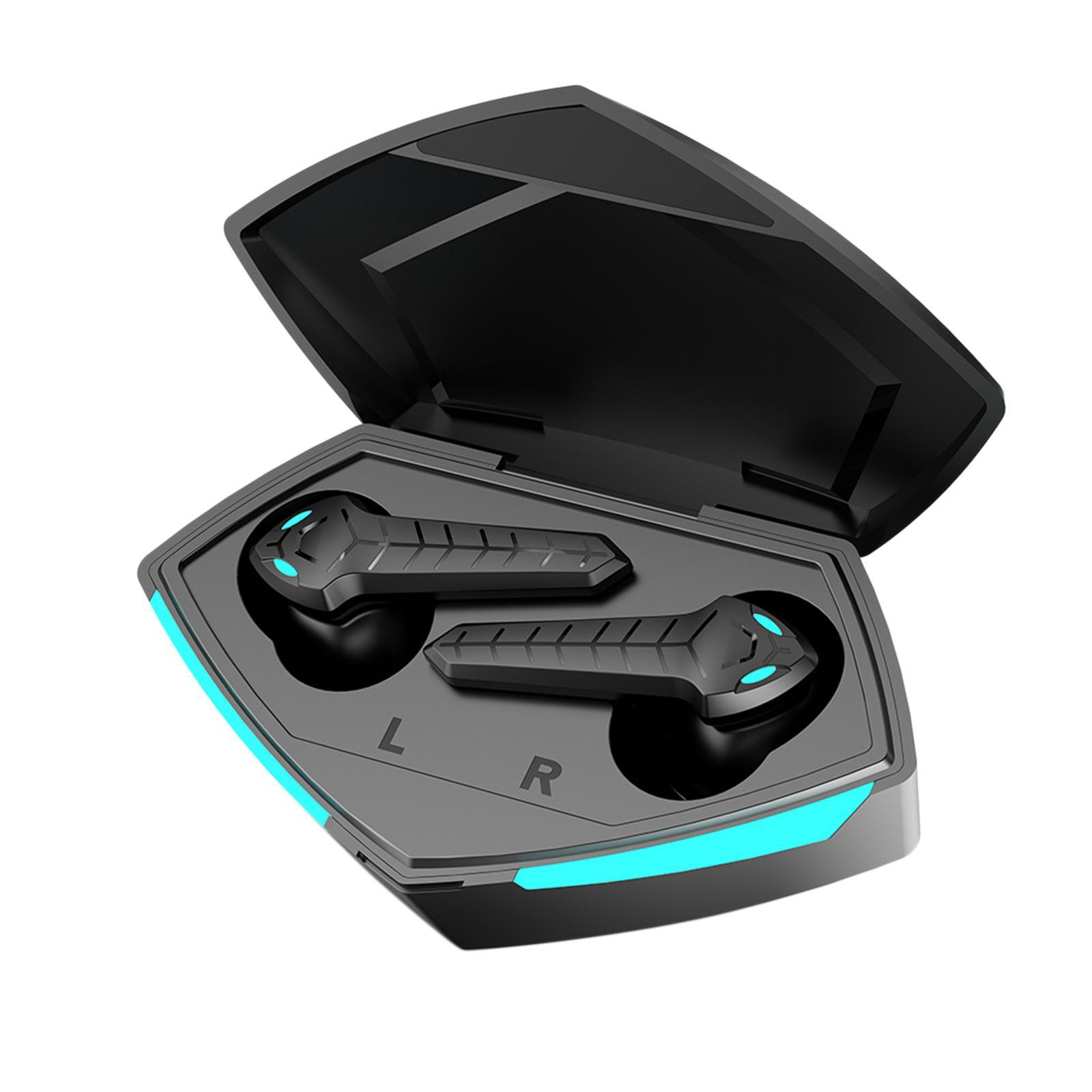 Bluetooth 5.0 True Wireless Gaming Earbuds In Ear Headset black