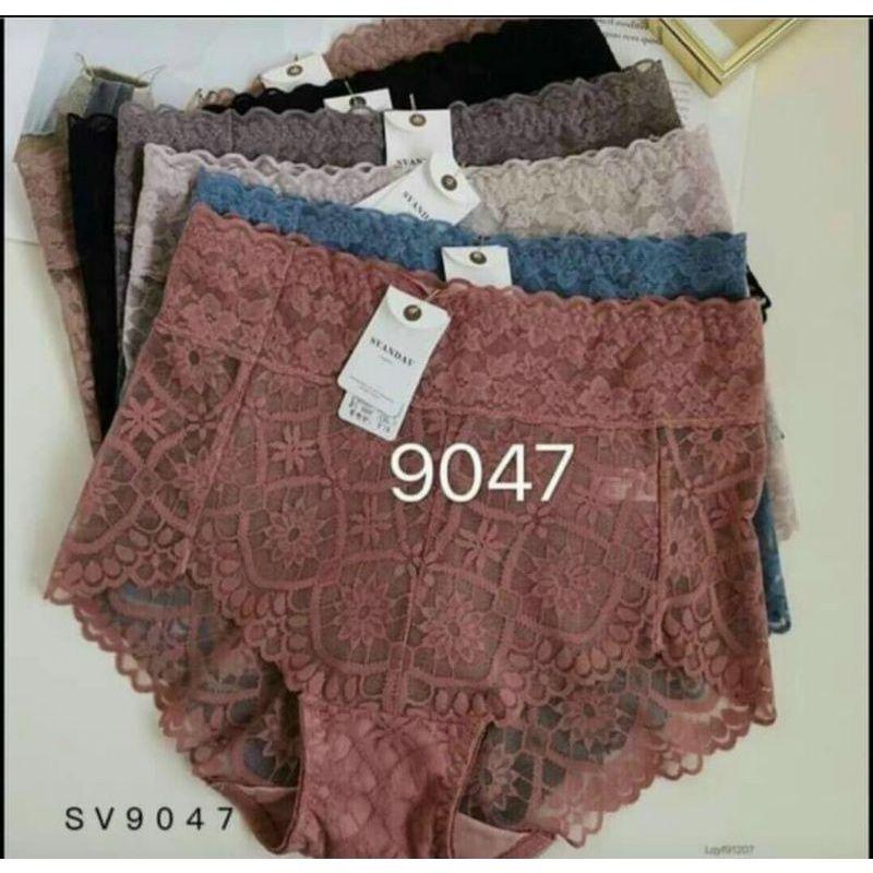 Combo 5 chiếc quần lót nữ ren lưng cao chất xịn đẹp gen nhẹ