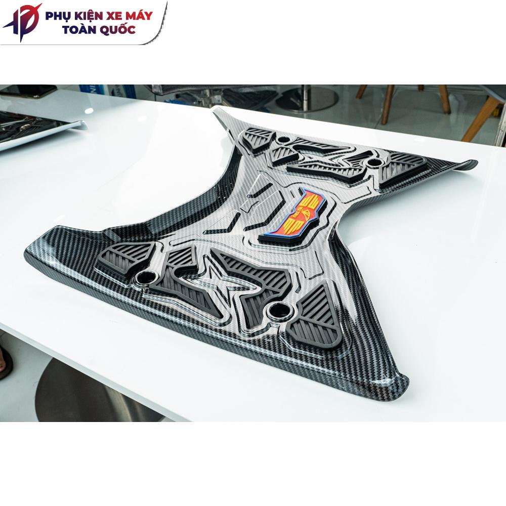 Thảm Để Chân Lót Sàn Xe SH (2020 - 2024)-Carbon