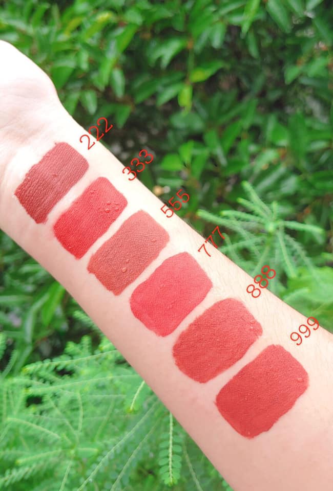 Combo 2 Son kem lì Zelyn Hot Lip Lacquer tặng 1 son lì Zelyn