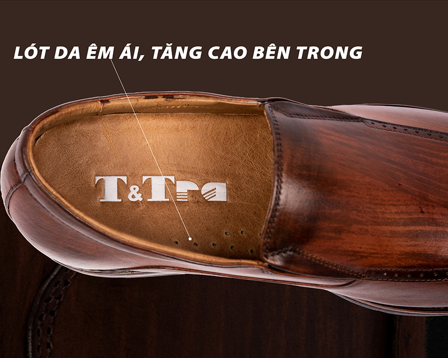 Giày Tăng Chiều Cao Nam A201NB