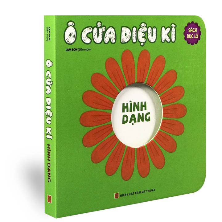 Sách Đục Lỗ: Ô Cửa Kì Diệu - Nhận Biết Hình Dạng + Màu Sắc + Số Đếm + So Sánh