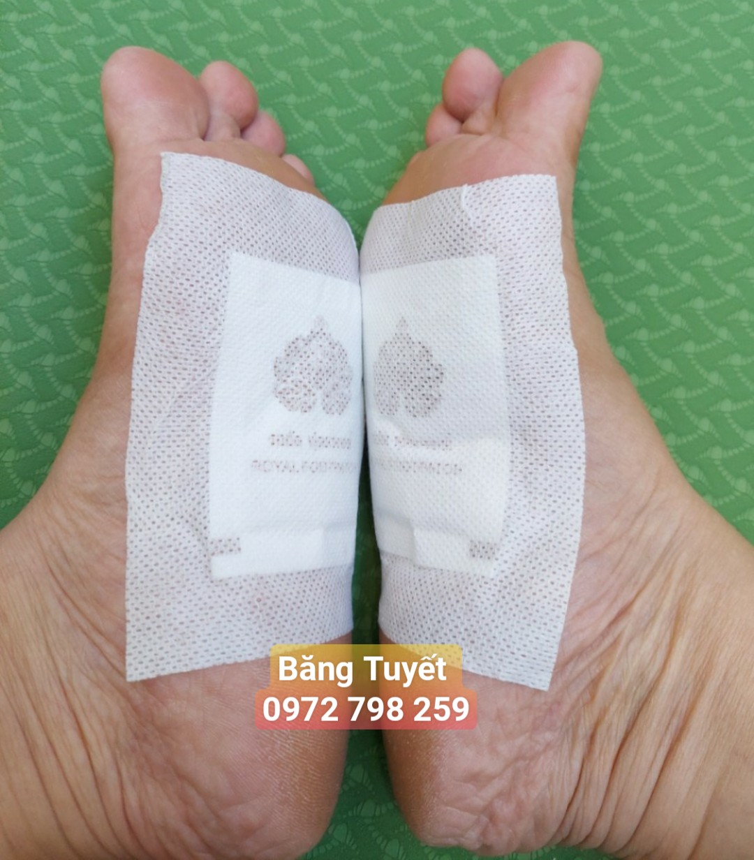 10 MIẾNG DÁN THẢI ĐỘC BÀN CHÂN KHI ĐI NGỦ THÁI LAN