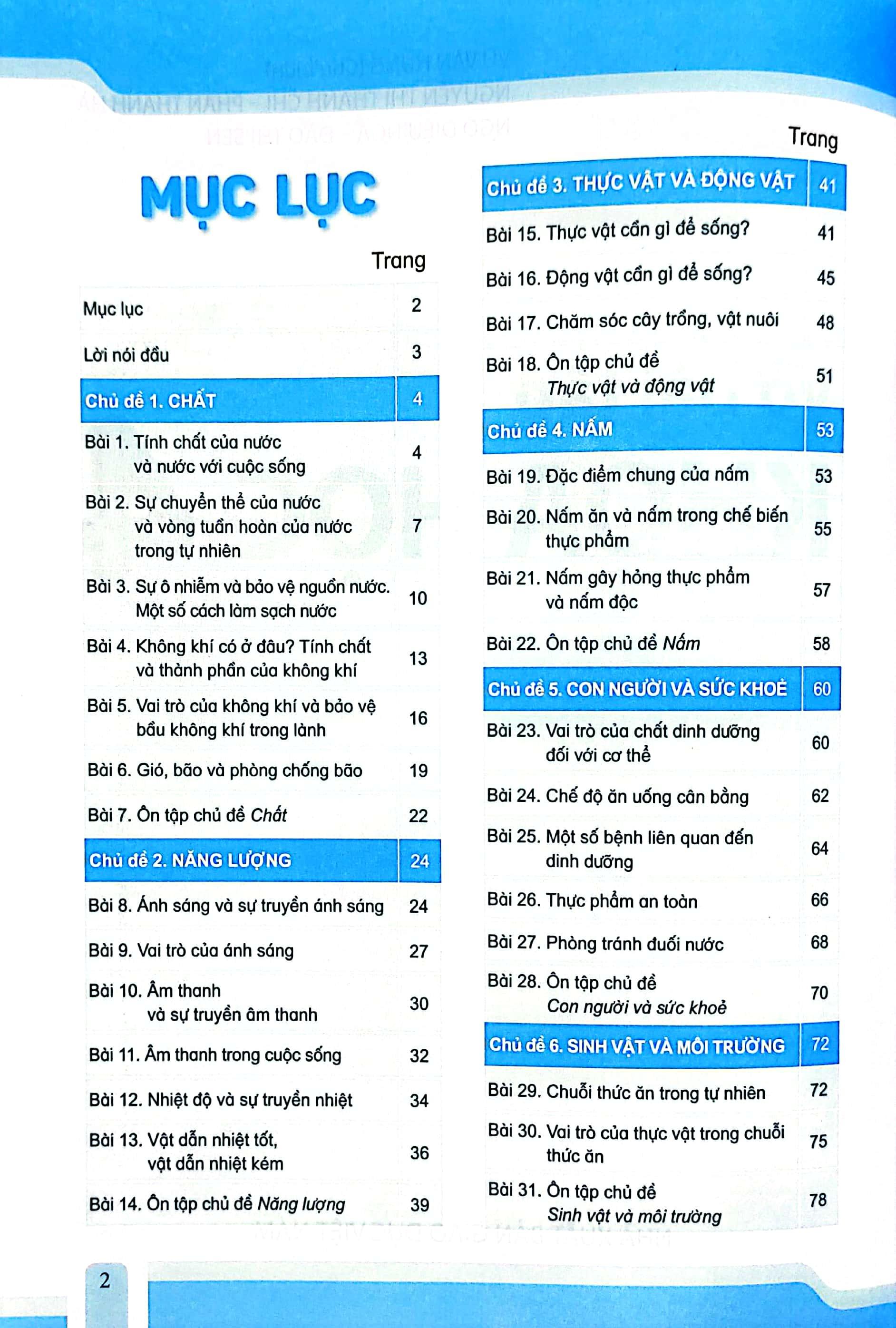 Sách Giáo Khoa Vở Bài Tập Khoa Học 4 (Kết Nối) (Chuẩn)