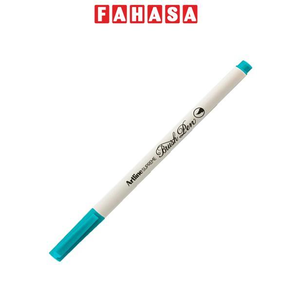 Bút Lông Đầu Cọ Artline Supreme Brush Pen EPFS-F - Turquoise