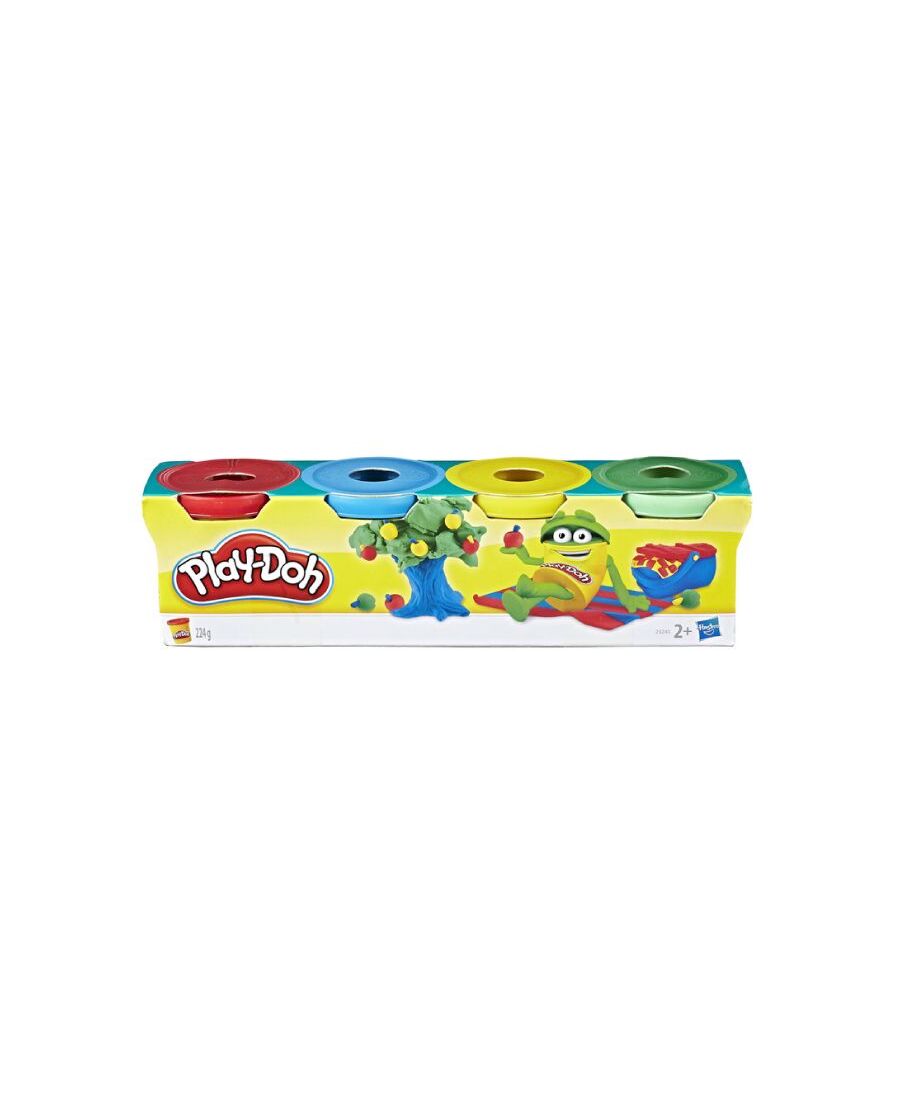 PLAYDOH Khuôn Tạo Hình Và Bột Nặn 4 Màu CBE8535/E8530-23241