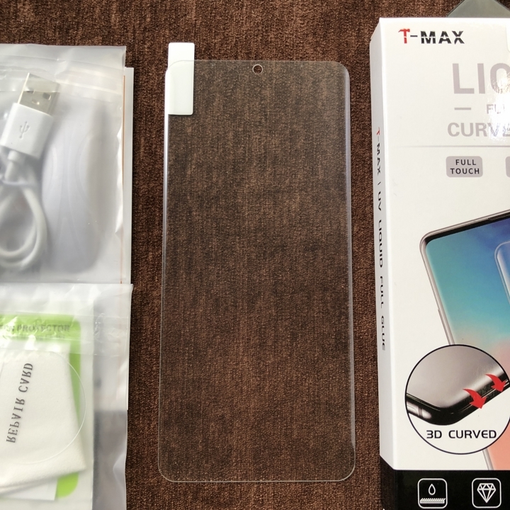 Cường lực full nhám cho Samsung S21 Ultra UV T-Max - Hàng nhập khẩu