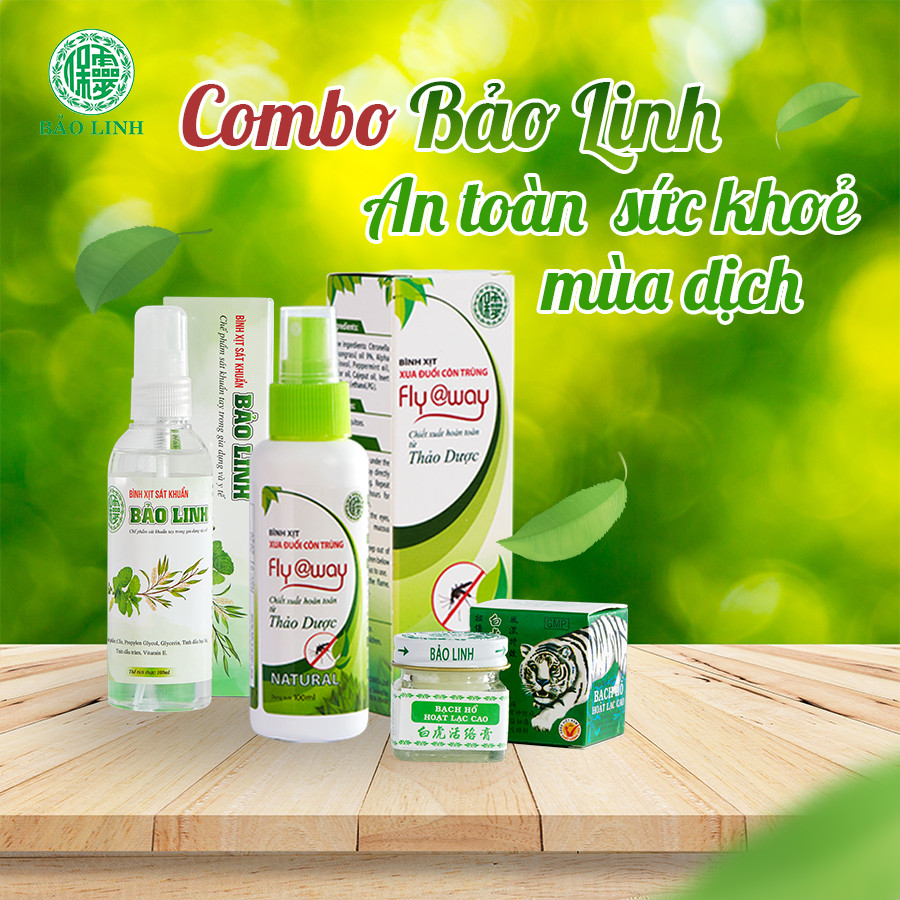 COMBO BẢO LINH AN TOÀN SỨC KHỎE MÙA DỊCH