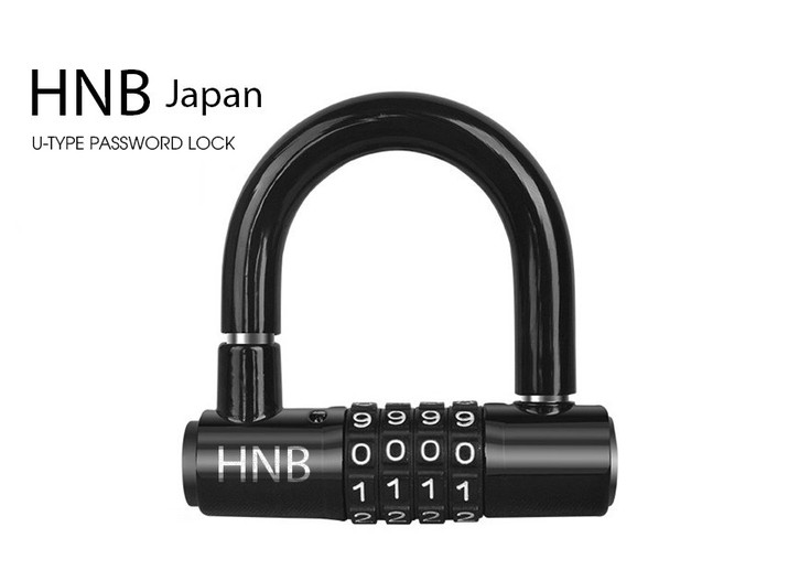 Ổ Khóa HNB Japan 4 Số Chữ U Nhật Bản