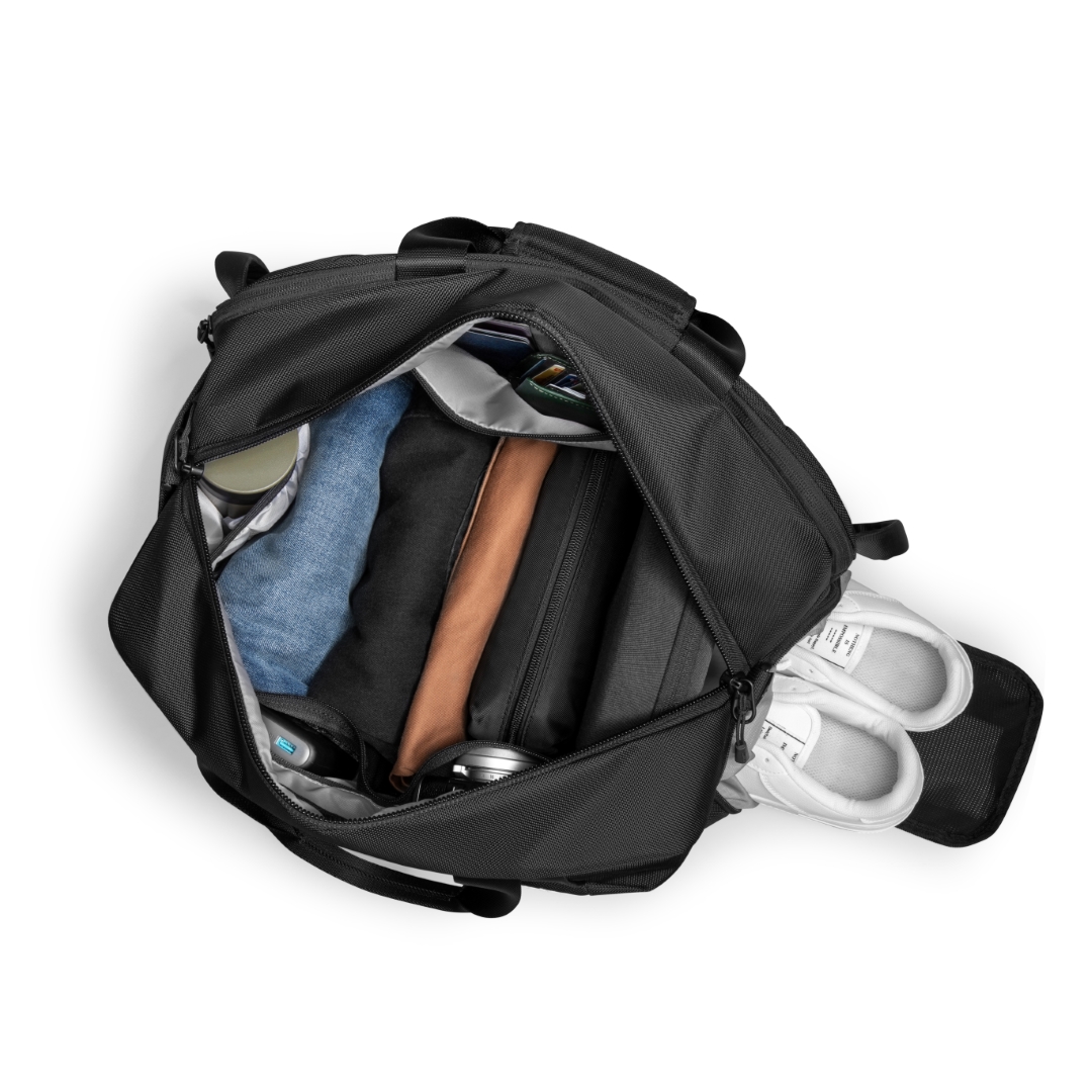 Túi Xách Tomtoc Navigator - T31 Travel Duffel Black T31M1D1