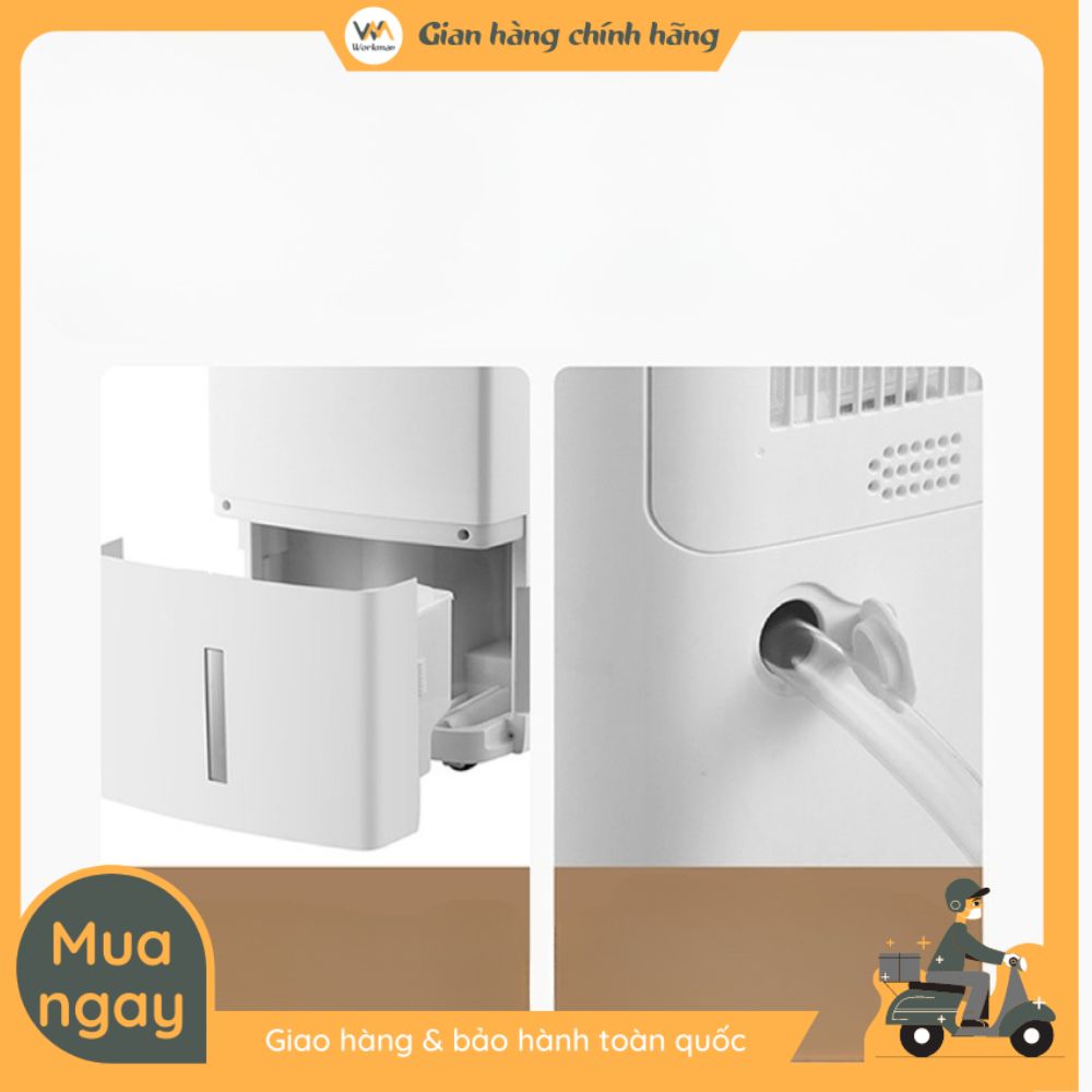 Máy hút ẩm thông minh Xiaomi New Widetech 24L – Cân bằng độ ẩm lý tưởng - Mẫu mới 2023