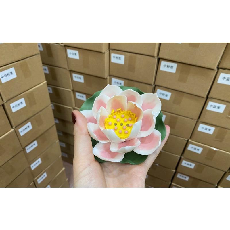 Hoa Sen Sứ Cao Cấp Thả Bát Minh Đường Tụ Thuỷ