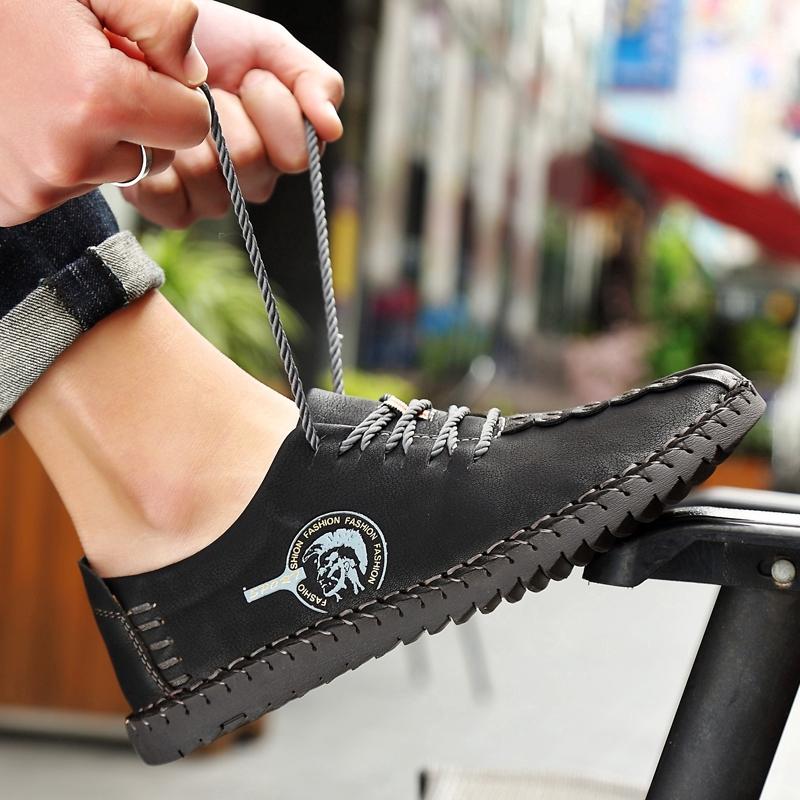 Giày Lười Da Thời Trang 2020 Cho Nam