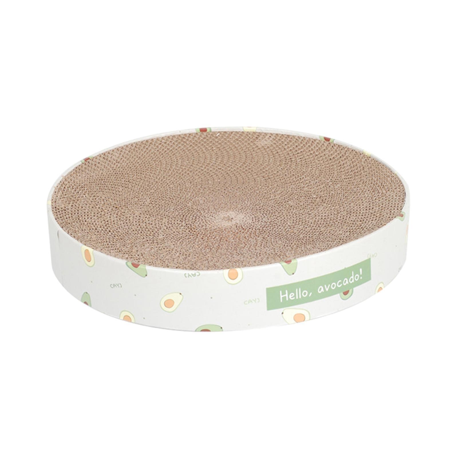 Cat Scratcher Pad Bowl Corrugated Lounge Bed Cat Scratching Board for Kitten