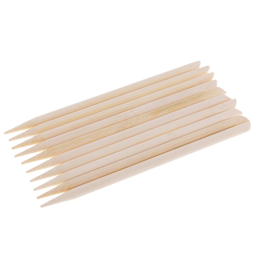 10 Bằng Tre Gỗ Stylus Dụng Cụ Lý Tưởng Cho Thủ Công Cho Trẻ Em Xước Nghệ Thuật Bề Mặt