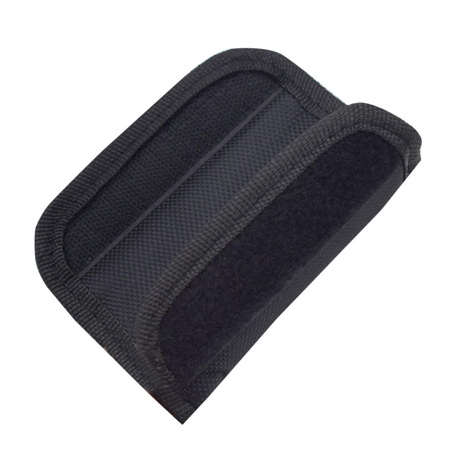 Oxford Cloth Luggage Handle Wrap Black Tags Identifiers Comfortable Washable