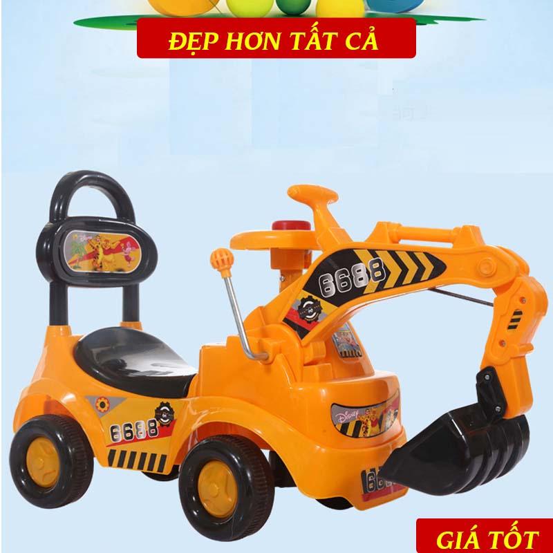 Máy Xúc Chòi Chân Cho Bé Từ 1 Đến 4 Tuổi