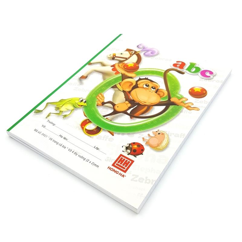 Vở Class ABC - 4 Ô Ly 96 Trang ĐL 100g/m2 - Hồng Hà