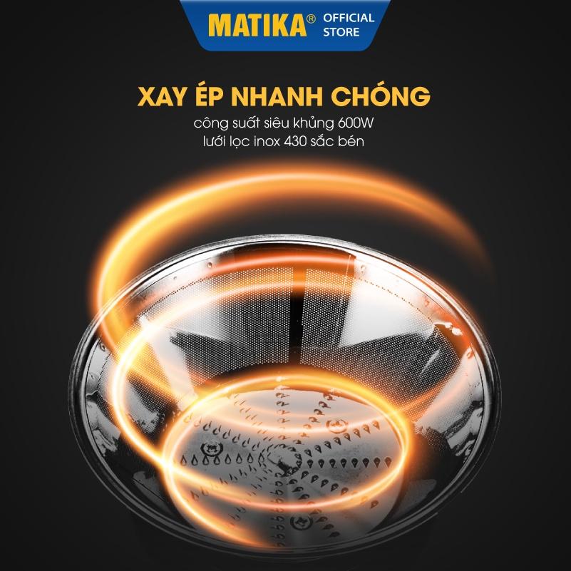 Máy Ép Trái Cây MATIKA 1L 600W MTK-3266 - Hàng Chính Hãng