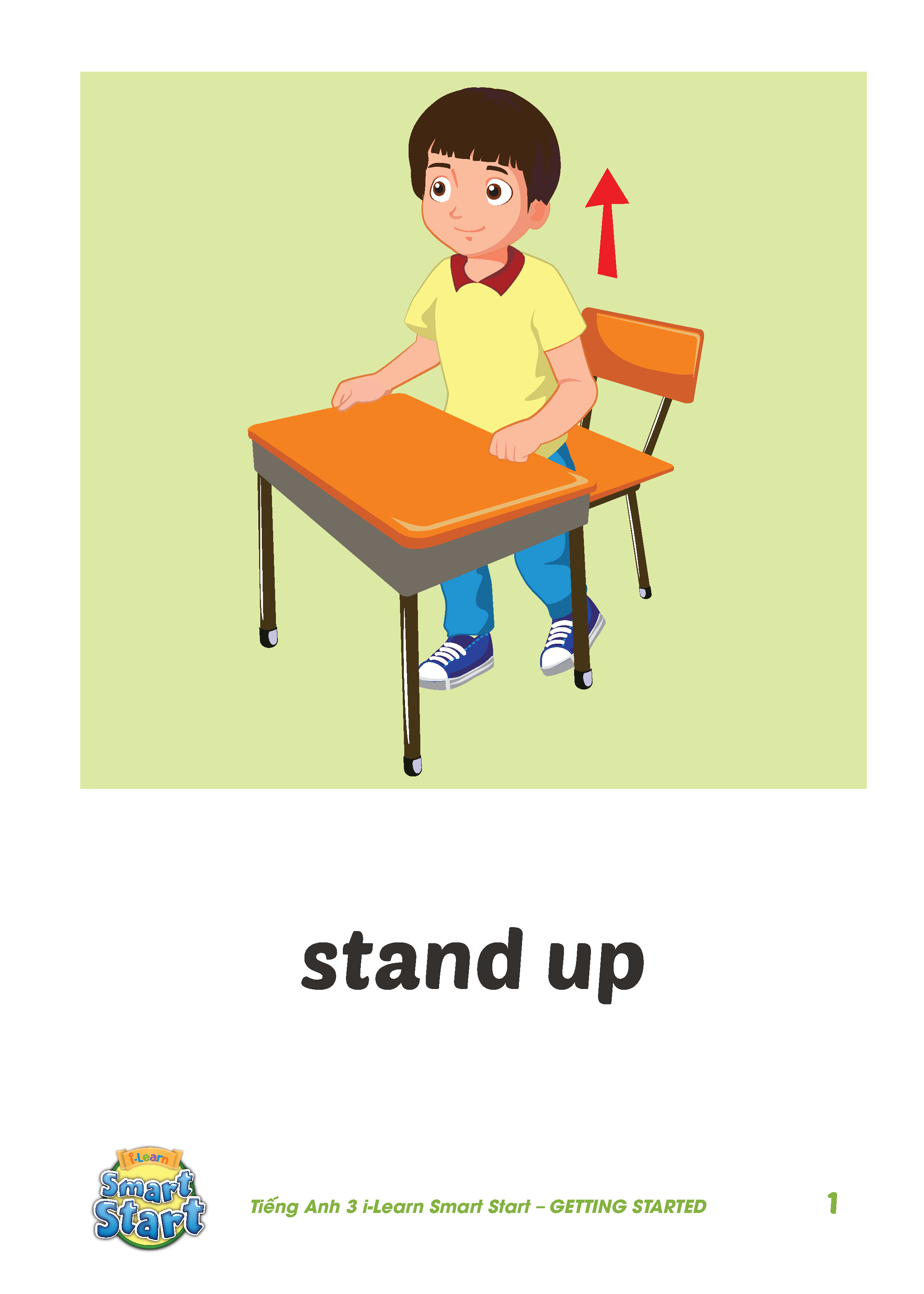 Tiếng Anh 3 i-Learn Smart Start Flashcards