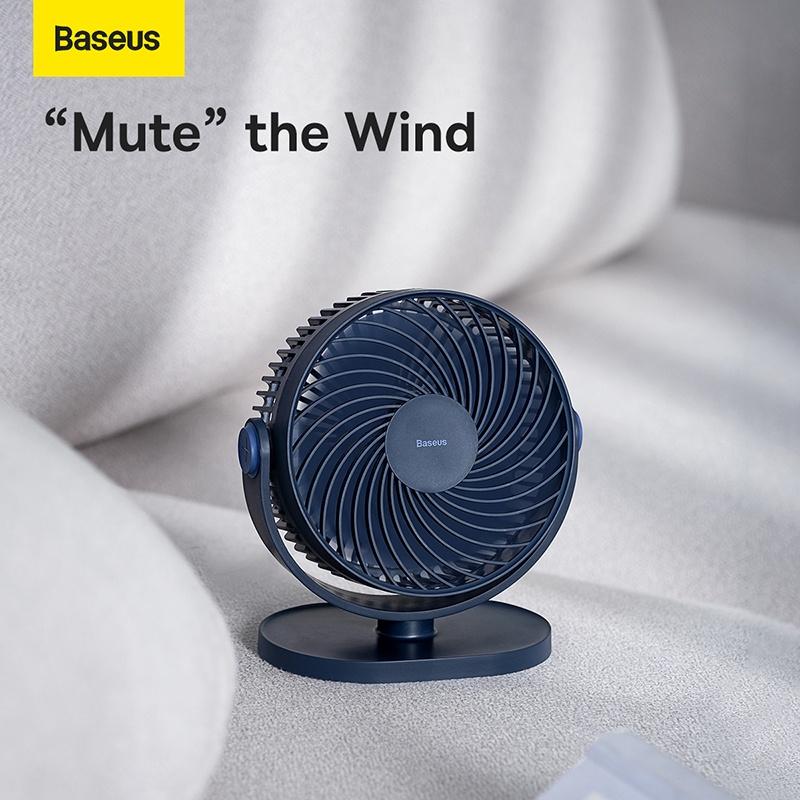 Quạt Sạc Để Bàn Di Động Baseus Serenity Desktop Fan 2000 mAh (Hàng chính hãng