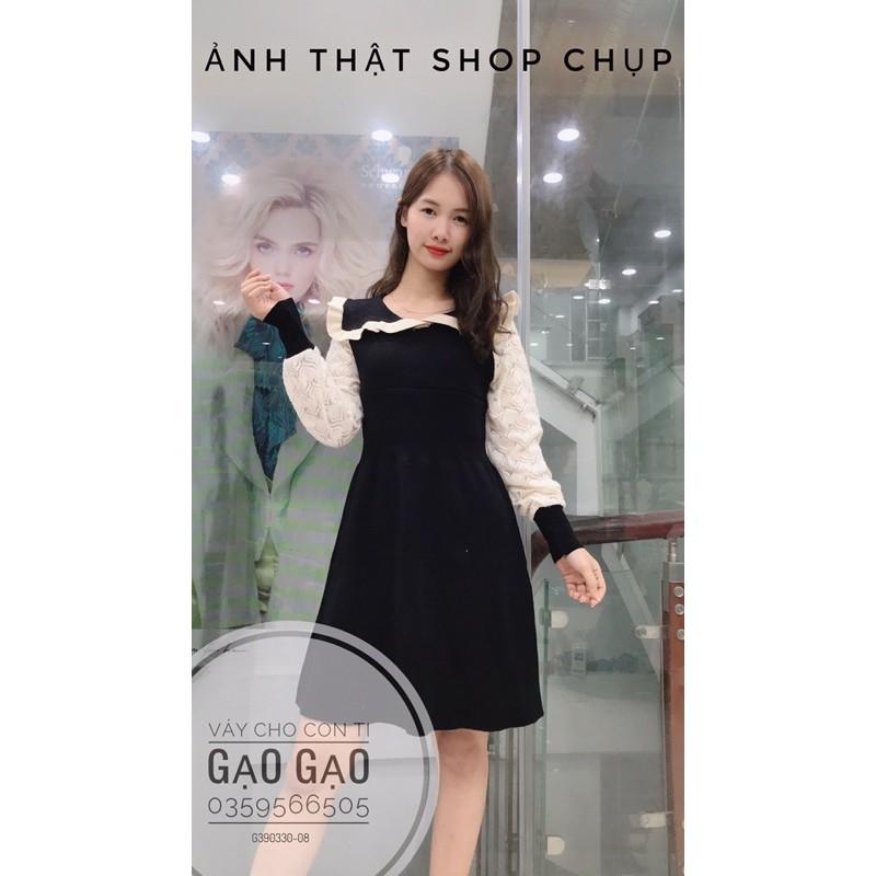 ảnh thật sh chụp Váy len Quảng Châu cho con bú