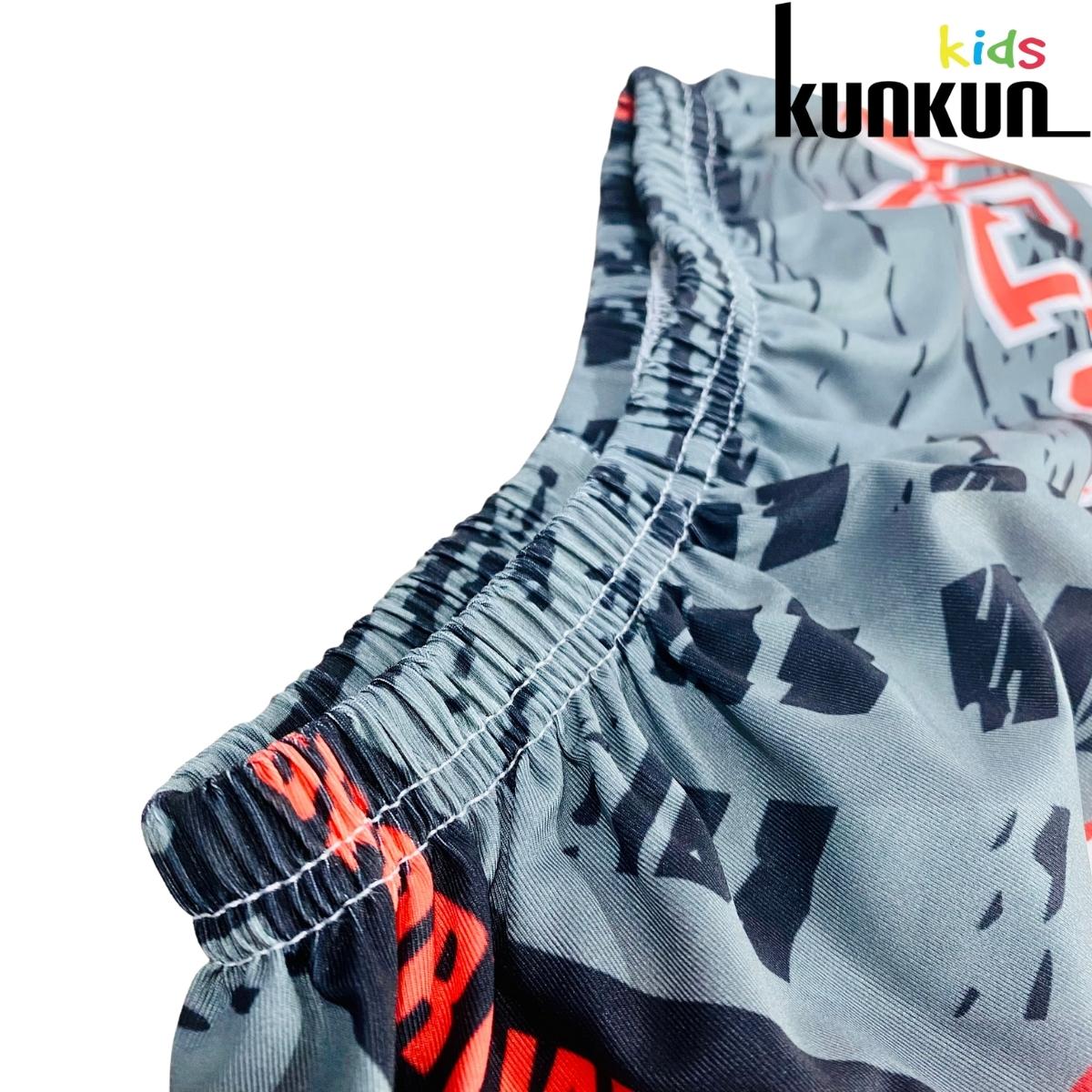 Bộ thể thao bé trai KUNKUN KID BR003 sát nách hình số 23 chất thun lạnh thoáng mát - Quần áo bé trai size đại từ 10-60kg