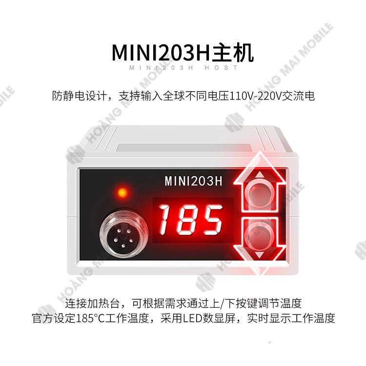 Đế nhiệt tách main cho iPhone 12 mini/12/12 Pro/12 Pro Max của bộ WL MINI203H (Khuôn + vỉ)