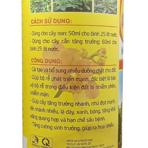 Siêu bung đọt Biomax ra rễ mai vàng (chai 1 lít)